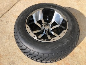 Golf Cart Tire and Wheel 10 Inch Storm Trooper with Low Profile Tire 02